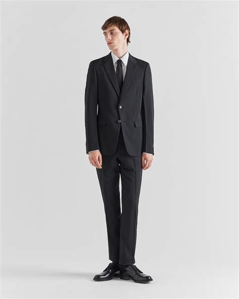 prada mens black suit|prada overalls men's.